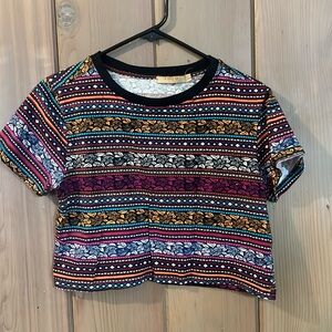 Crop top colorful